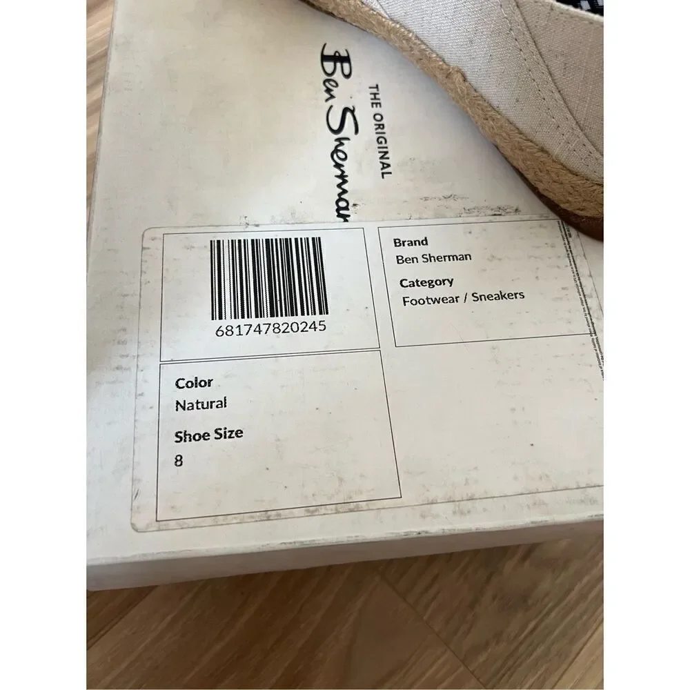 Ben Sherman NWT Jensen Slip On sz 8